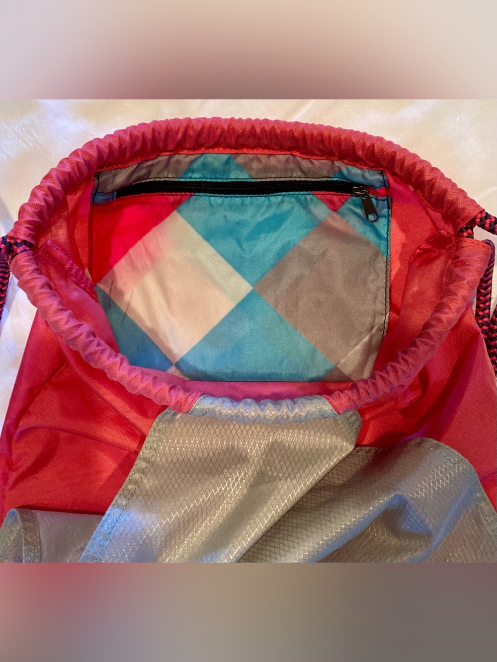 Nike Drawstring Backpack Gym Bag - Picture 3 of 3
